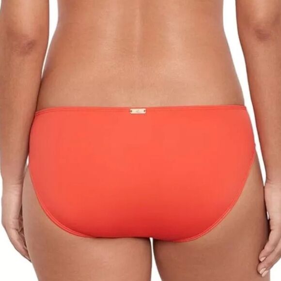 LAUREN Ralph Beach Club Solid Hipster Bottoms swimming suit Sunset 14, swimwear - Picture 3 of 14